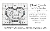 Plant Seeds Free Cross Stitch Chart from La-D-Da